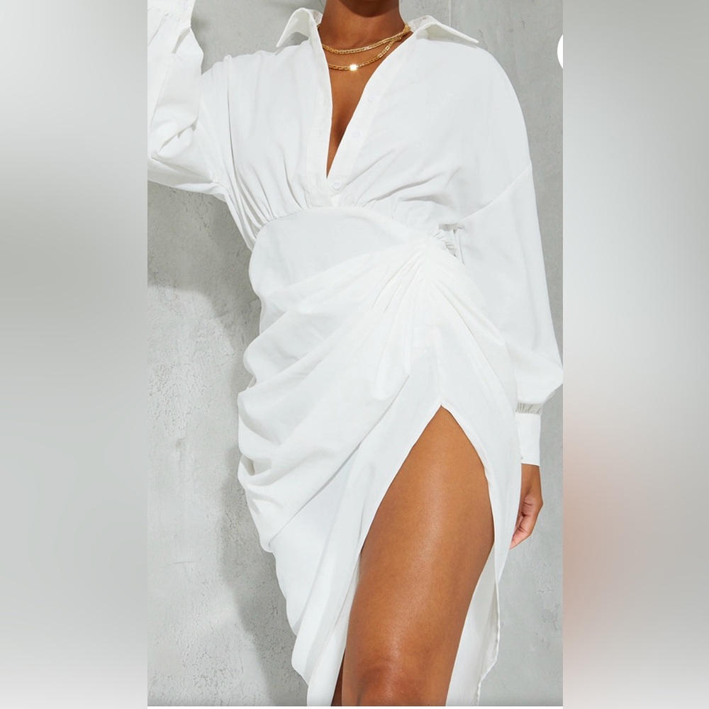 Balloon dress long sleeve L